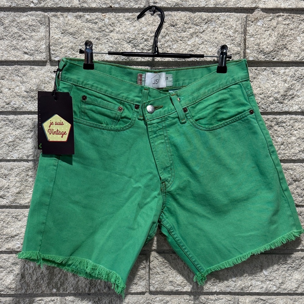 Levi's Green Jean Shorts